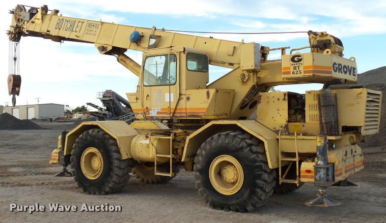 image for item DB0032 Grove RT625 crane