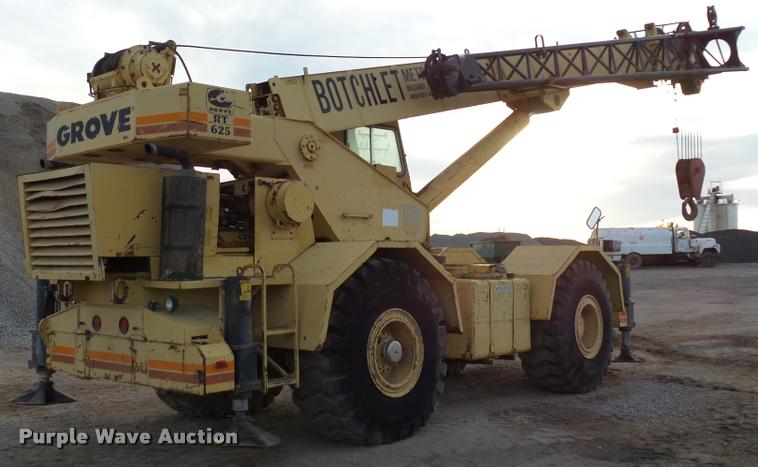 image for item DB0032 Grove RT625 crane