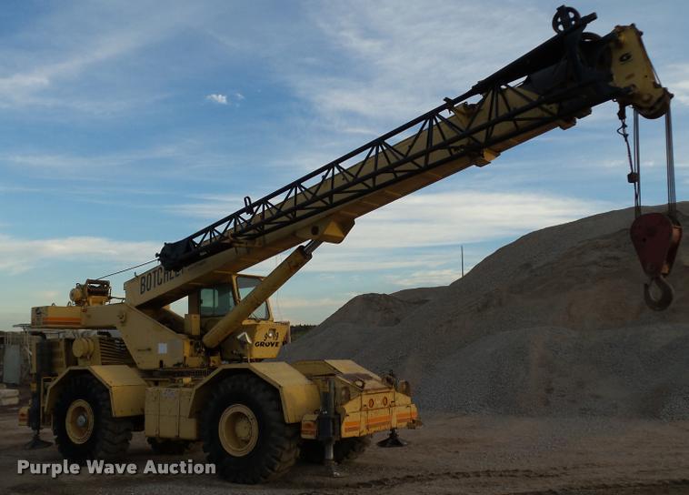 image for item DB0032 Grove RT625 crane