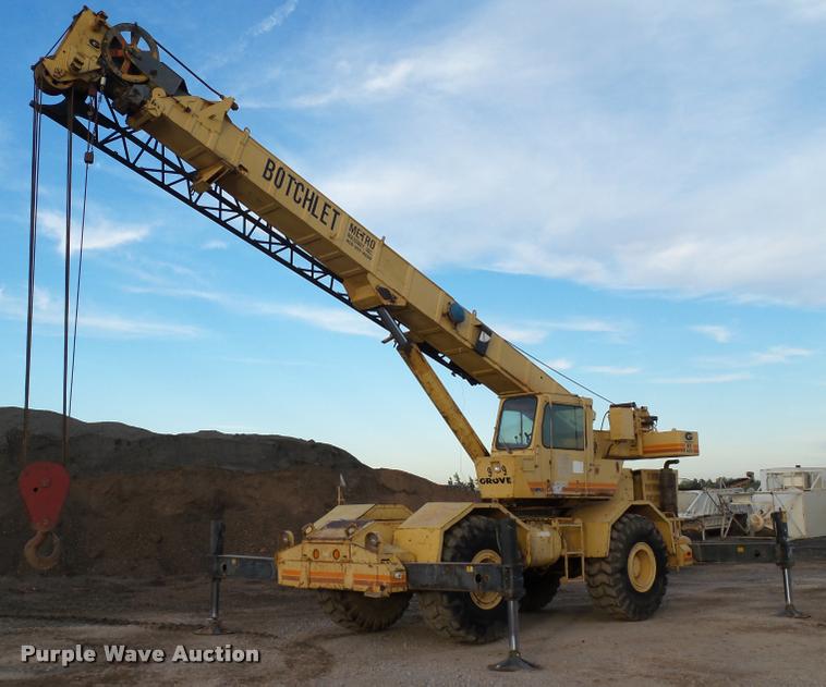 image for item DB0032 Grove RT625 crane