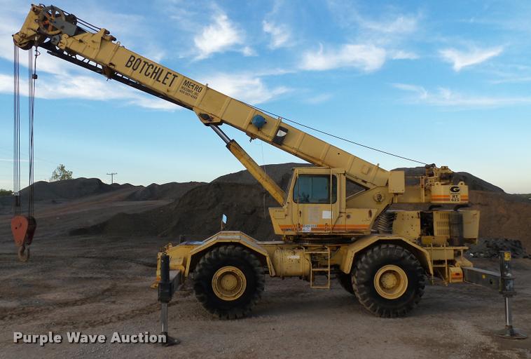 image for item DB0032 Grove RT625 crane