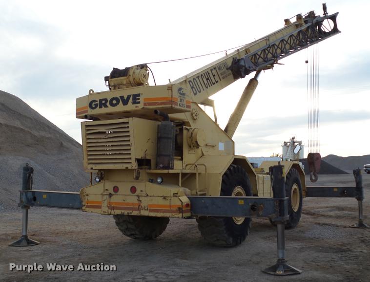 image for item DB0032 Grove RT625 crane