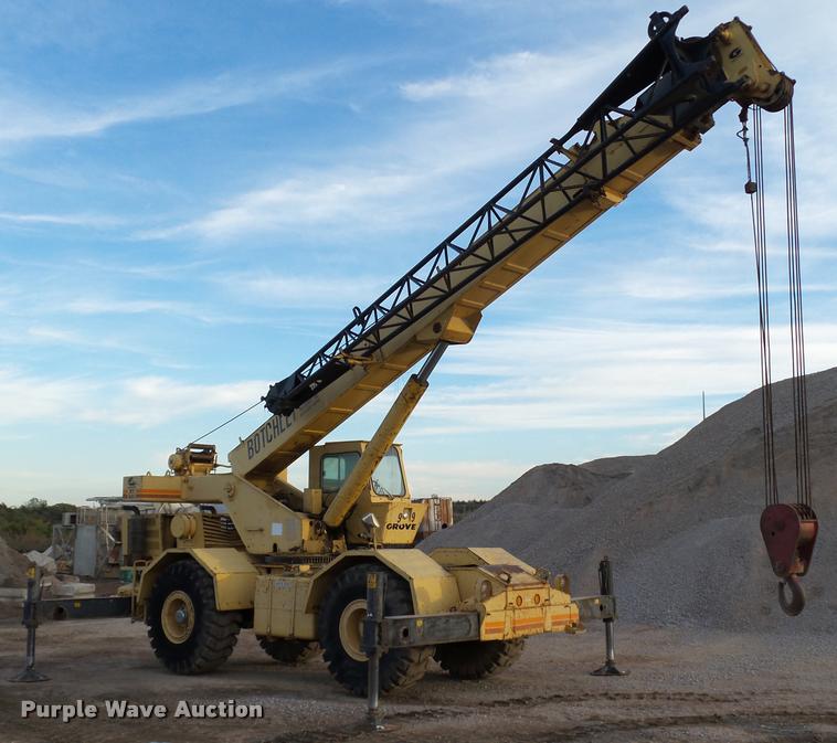 image for item DB0032 Grove RT625 crane