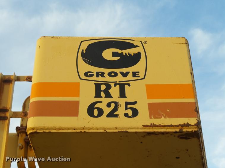 image for item DB0032 Grove RT625 crane
