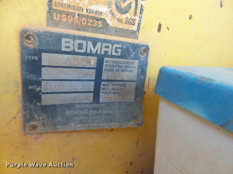 image for item DB0034 2005 Bomag MPH454R reclaimer