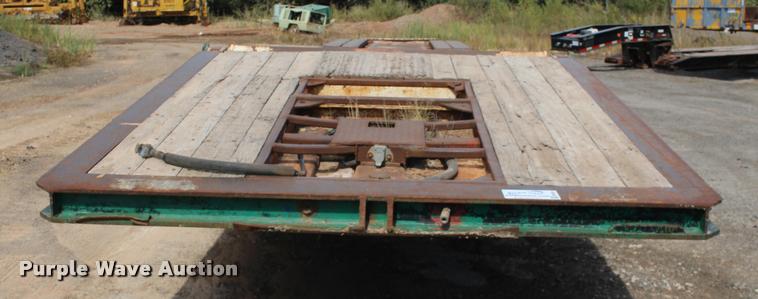 image for item DB0056 1990 Load King 503/4DF lowboy equipment trailer