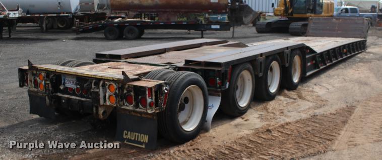 image for item DB0056 1990 Load King 503/4DF lowboy equipment trailer