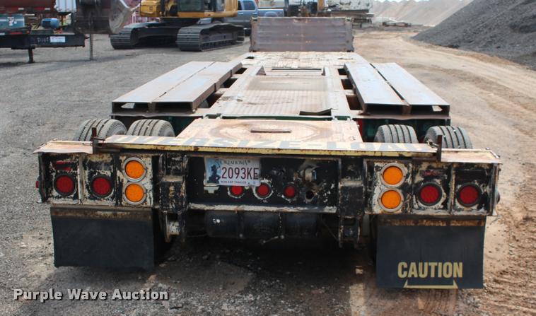 image for item DB0056 1990 Load King 503/4DF lowboy equipment trailer
