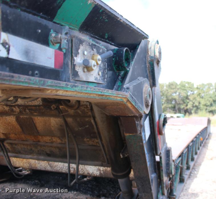 image for item DB0056 1990 Load King 503/4DF lowboy equipment trailer