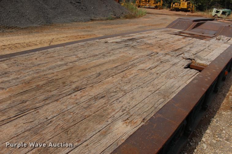 image for item DB0056 1990 Load King 503/4DF lowboy equipment trailer
