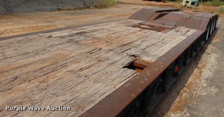 image for item DB0056 1990 Load King 503/4DF lowboy equipment trailer