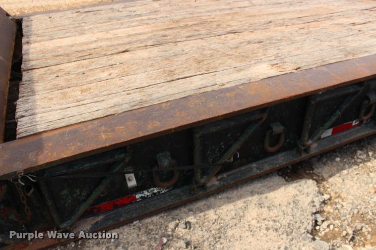 image for item DB0056 1990 Load King 503/4DF lowboy equipment trailer