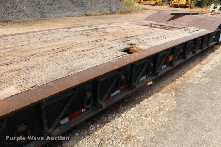 image for item DB0056 1990 Load King 503/4DF lowboy equipment trailer