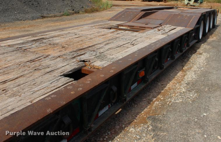 image for item DB0056 1990 Load King 503/4DF lowboy equipment trailer