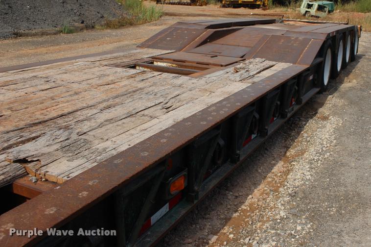 image for item DB0056 1990 Load King 503/4DF lowboy equipment trailer