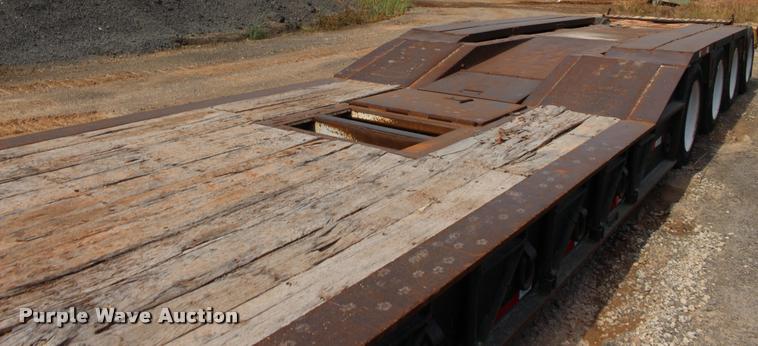 image for item DB0056 1990 Load King 503/4DF lowboy equipment trailer