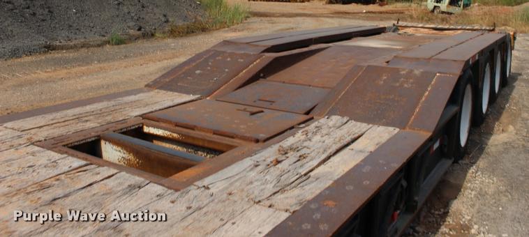 image for item DB0056 1990 Load King 503/4DF lowboy equipment trailer