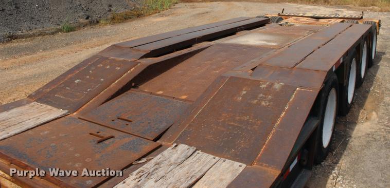 image for item DB0056 1990 Load King 503/4DF lowboy equipment trailer