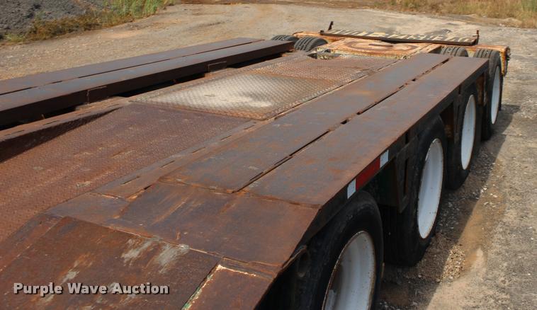 image for item DB0056 1990 Load King 503/4DF lowboy equipment trailer