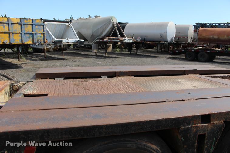 image for item DB0056 1990 Load King 503/4DF lowboy equipment trailer
