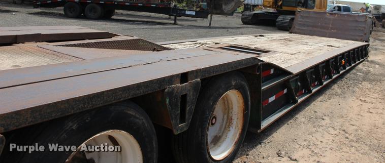 image for item DB0056 1990 Load King 503/4DF lowboy equipment trailer