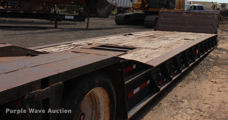 image for item DB0056 1990 Load King 503/4DF lowboy equipment trailer