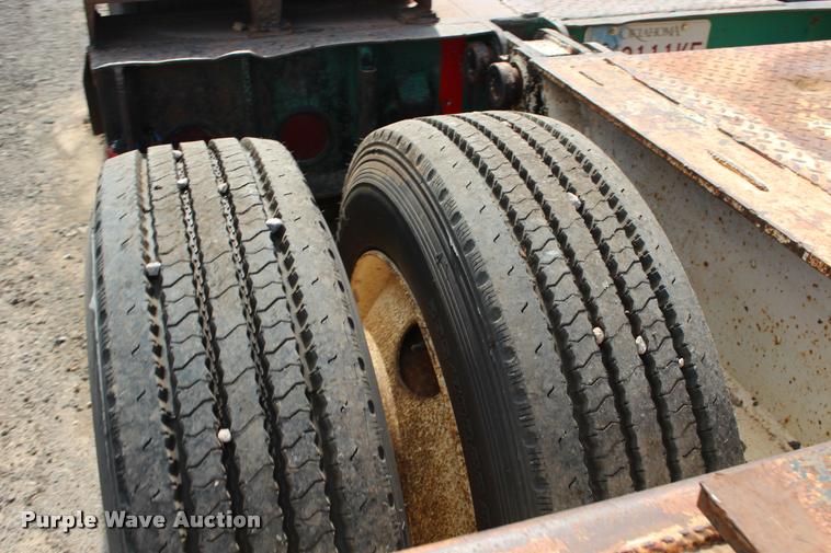 image for item DB0056 1990 Load King 503/4DF lowboy equipment trailer