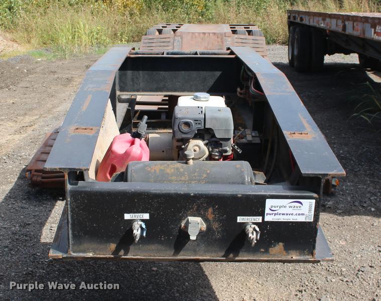 image for item DB0057 2005 Challenger RG-50 lowboy equipment trailer