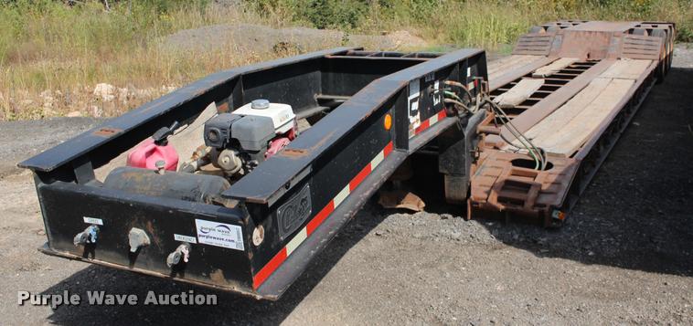 image for item DB0057 2005 Challenger RG-50 lowboy equipment trailer