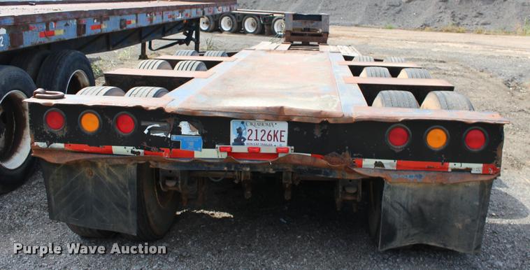 image for item DB0057 2005 Challenger RG-50 lowboy equipment trailer