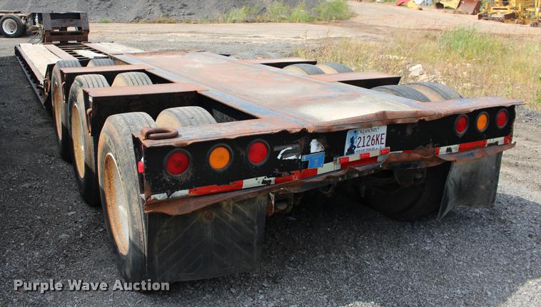 image for item DB0057 2005 Challenger RG-50 lowboy equipment trailer