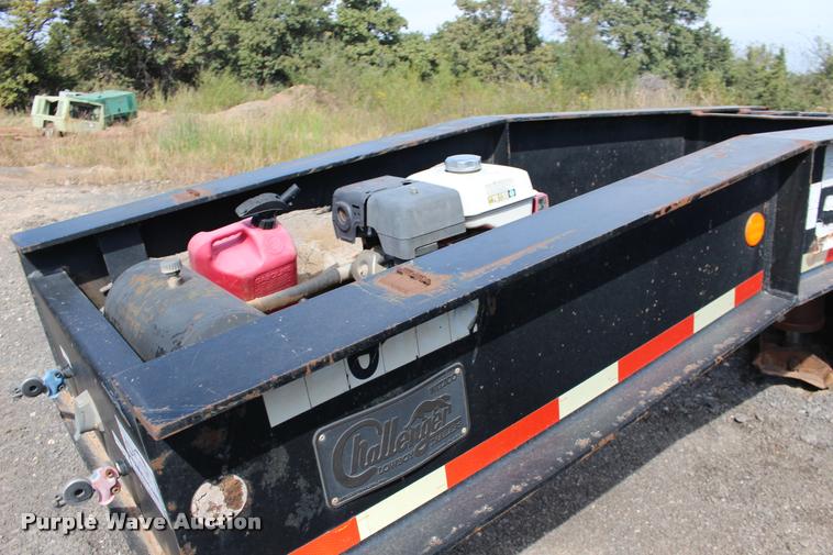 image for item DB0057 2005 Challenger RG-50 lowboy equipment trailer