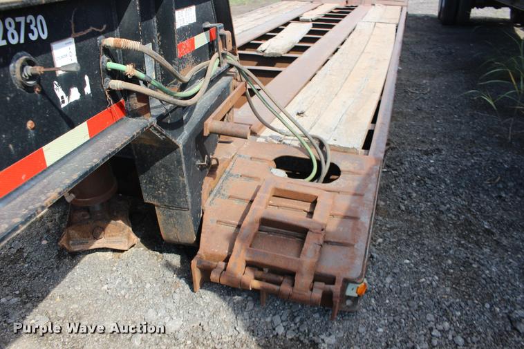 image for item DB0057 2005 Challenger RG-50 lowboy equipment trailer