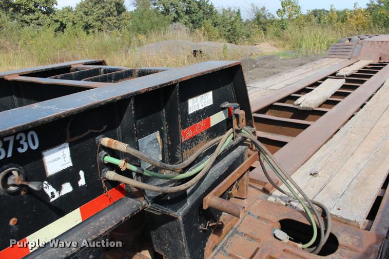 image for item DB0057 2005 Challenger RG-50 lowboy equipment trailer