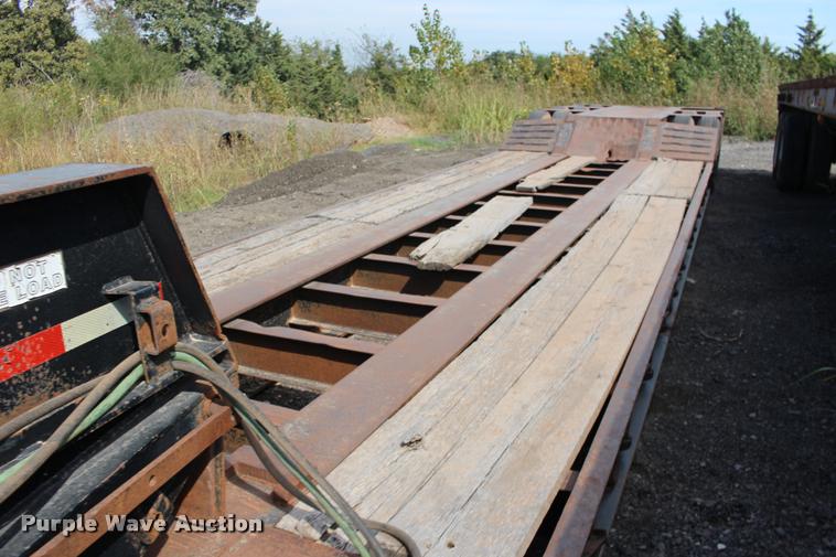 image for item DB0057 2005 Challenger RG-50 lowboy equipment trailer