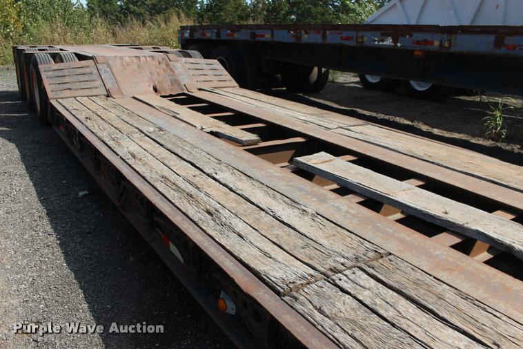 image for item DB0057 2005 Challenger RG-50 lowboy equipment trailer