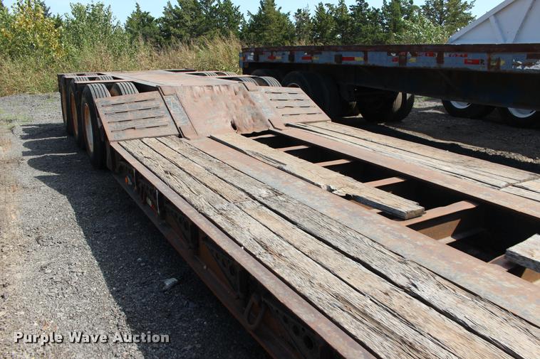 image for item DB0057 2005 Challenger RG-50 lowboy equipment trailer