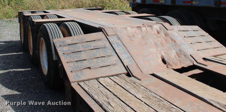 image for item DB0057 2005 Challenger RG-50 lowboy equipment trailer