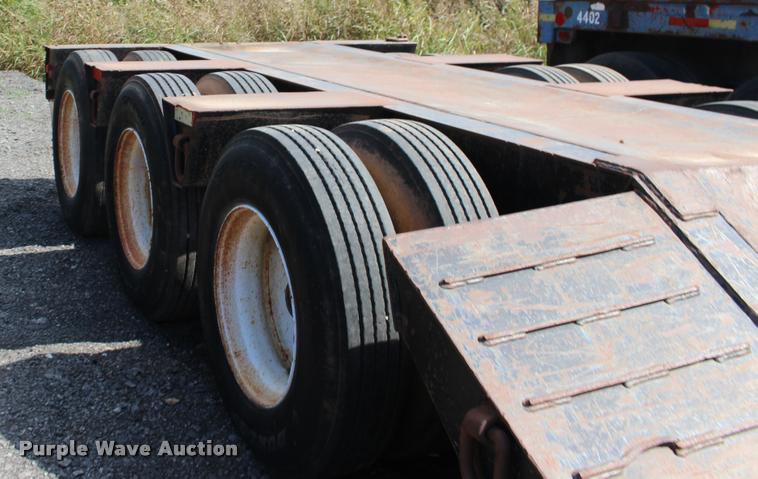 image for item DB0057 2005 Challenger RG-50 lowboy equipment trailer