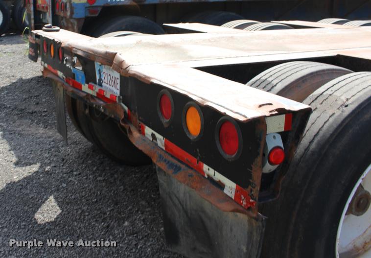 image for item DB0057 2005 Challenger RG-50 lowboy equipment trailer