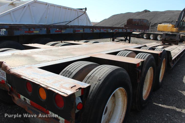 image for item DB0057 2005 Challenger RG-50 lowboy equipment trailer