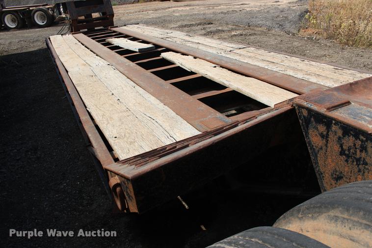 image for item DB0057 2005 Challenger RG-50 lowboy equipment trailer