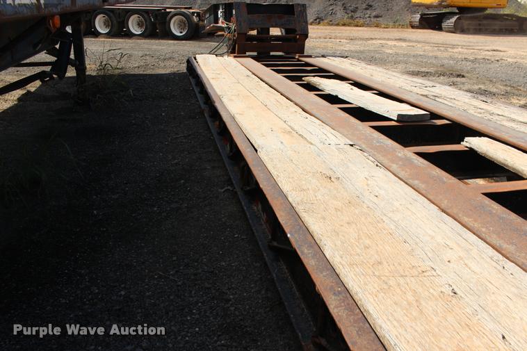 image for item DB0057 2005 Challenger RG-50 lowboy equipment trailer