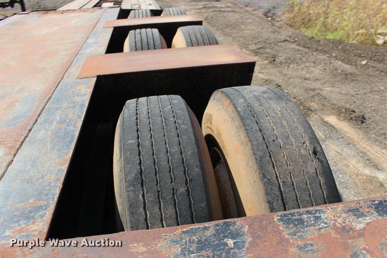 image for item DB0057 2005 Challenger RG-50 lowboy equipment trailer