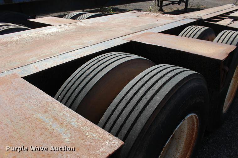 image for item DB0057 2005 Challenger RG-50 lowboy equipment trailer