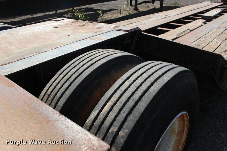 image for item DB0057 2005 Challenger RG-50 lowboy equipment trailer