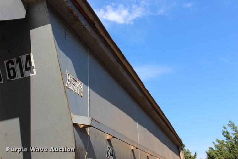 image for item DB0064 2003 Hilbilt barrel end dump trailer