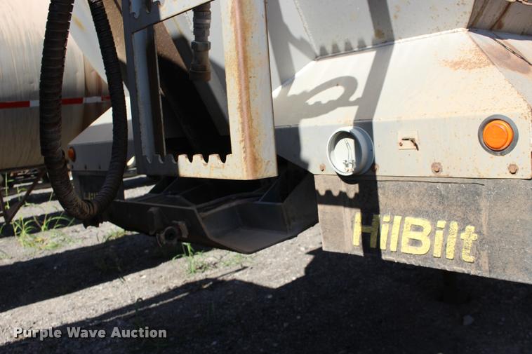 image for item DB0064 2003 Hilbilt barrel end dump trailer