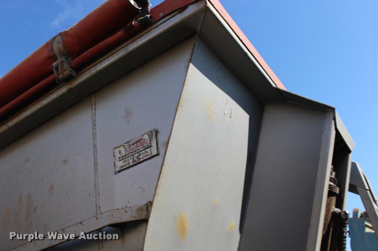 image for item DB0064 2003 Hilbilt barrel end dump trailer