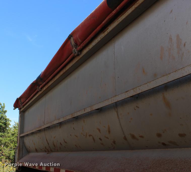 image for item DB0064 2003 Hilbilt barrel end dump trailer